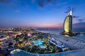 برج العرب دبی بهترین هتل جهان با نمای بادبان
