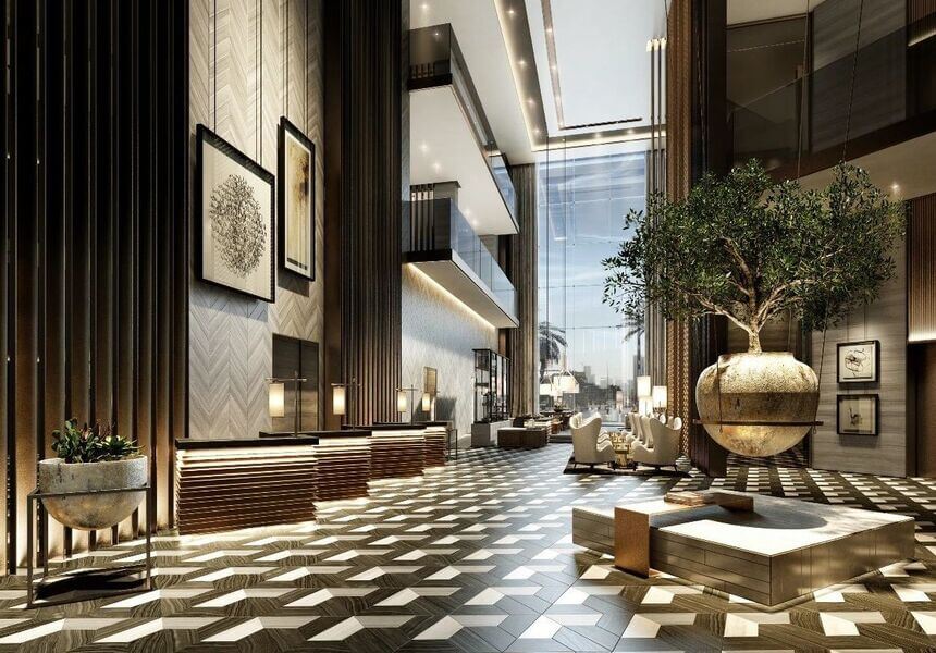 سبک معماری در طراحی لابی هتل