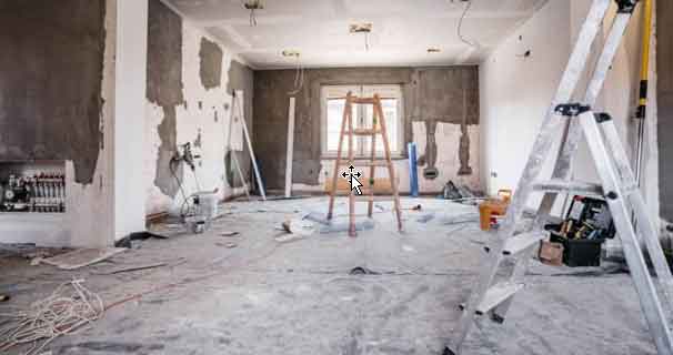 در بازسازی ساختمان معمولا کارهایی مثل تخریب دیوار یا ایجاد تیغه داخلی جدید انجام می شود