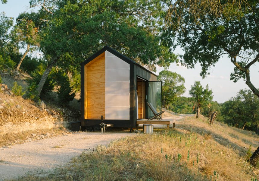 خانه Elsewhere Cabin A اثر Sean O Neil کوچک ترین خانه جهان