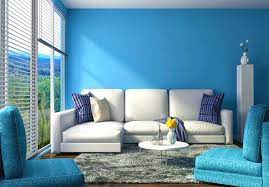یکی از بهترین پیشنهادها برای این سوال که چه رنگی اتاق را بزرگتر نشان می دهد، همین آبی کمرنگ است