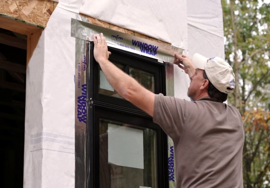 فلاشینگ برای درب و پنجره ها به منظور ساخت قاب و زیبایی بخشیدن حداکثری به این قسمت ها استفاده می شود.