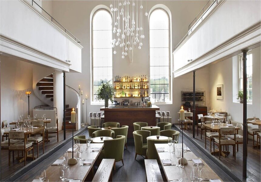 طراحی رستوران توسط دفتر معماری آد