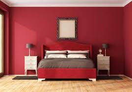 قرمز یاقوتی پر رنگ رنگ مناسب اتاق زوجین