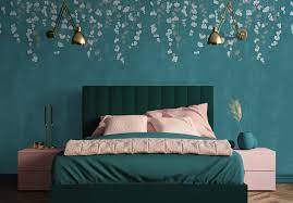 سبز کله غازی هم به عنوان رنگ پیشنهادی برای اتاق خواب زوجین 